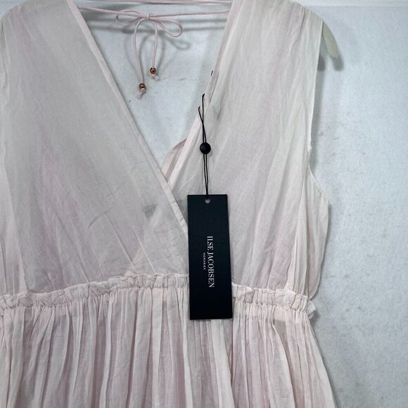 Ilse Jacobsen Dress Women 6 Pink Maxi Flowy Coquette Romantic Lightweight Cotton - Picture 10 of 16
